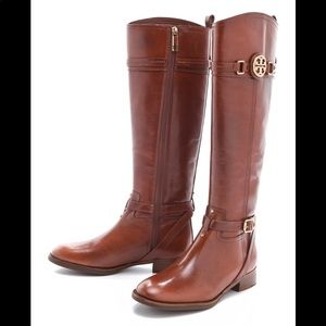 Tory Burch Riding Boots Brown 11
